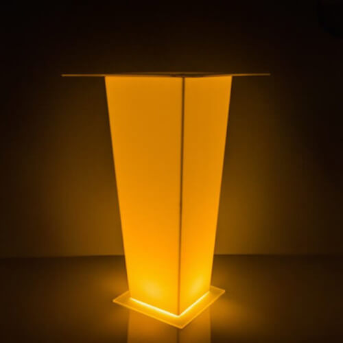 3 LED барный стол “RAY” Фото - 3 LED барный стол “RAY”