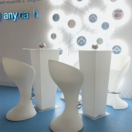5 LED барный стол “RAY” Фото - 5 LED барный стол “RAY”