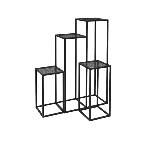3 Loft стеллаж Even-Black, 40 х 120 см Фото - 3 Loft стеллаж Even-Black, 40 х 120 см