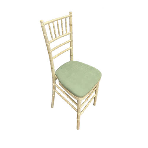 4 Подушка на стул Chiavari, зеленая Фото - 4 Подушка на стул Chiavari, зеленая