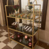 6 Стеллаж Royal, gold Фото - 6 Стеллаж Royal, gold
